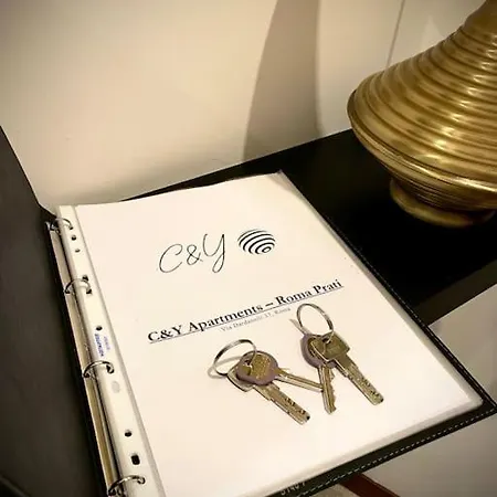 C&y Apt.prati - New-luxury Two Bedrooms * Roma